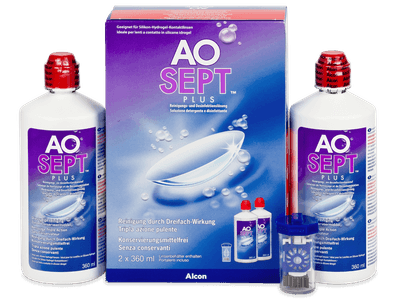 Líquido AO SEPT PLUS 2 x 360 ml