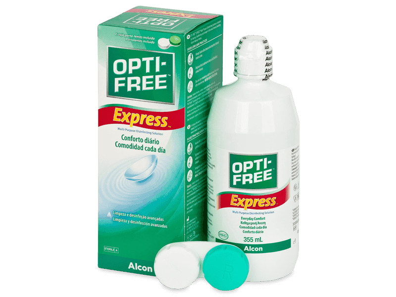 Líquido OPTI-FREE Express 355 ml - líquido de limpieza