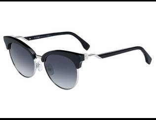 Fendi FF 0229/S 807/9O Gafas de sol Clubmaster - Fendi FF 0229/S 807/9O