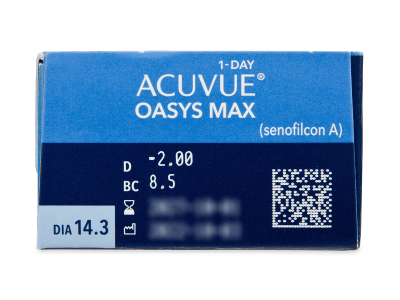 Acuvue Oasys Max 1-Day (90 lentillas) - Previsualización de atributos