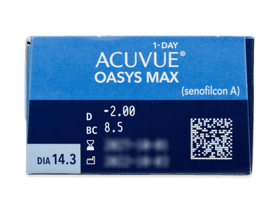 Acuvue Oasys Max 1-Day (90 lentillas) - Previsualización de atributos