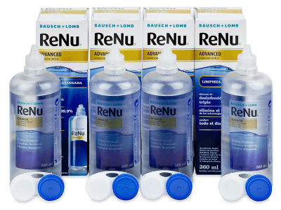Líquido ReNu Advanced 4x 360 ml 