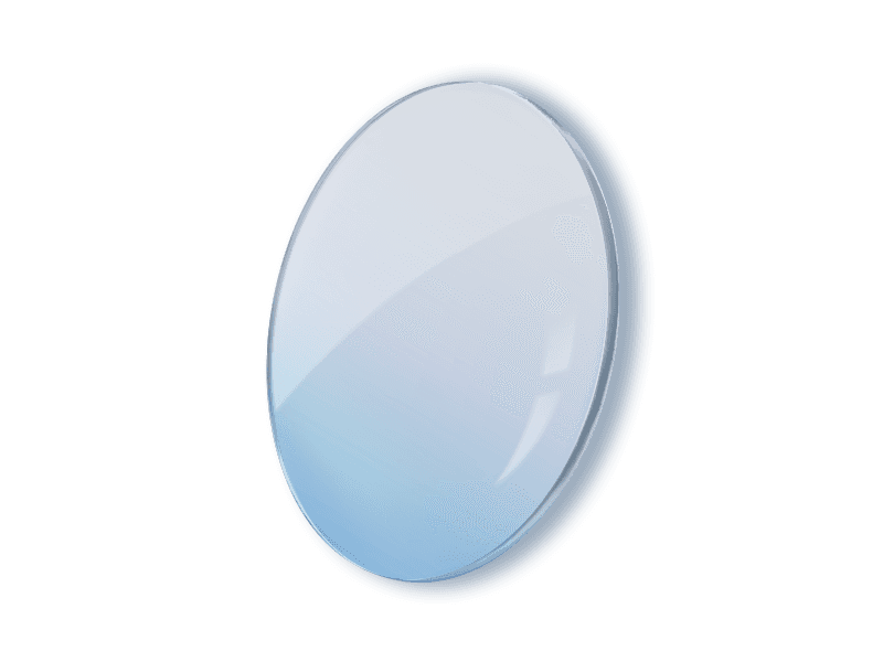 Cristal para gafas 1.6 Blueblocker Bifocal - Fotografía ilustrativa