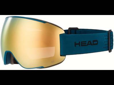 Gafas de esquiar HEAD MAGNIFY 5K Gold/Petrol + Spare lens