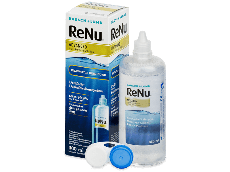 Líquido ReNu Advanced 360 ml - líquido de limpieza