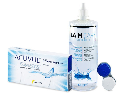 Acuvue Oasys (6 lentillas) + Líquido Laim-Care 400 ml