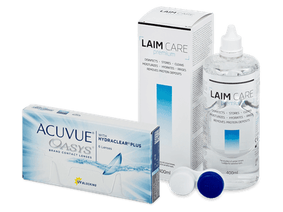 Acuvue Oasys (6 lentillas) + Líquido Laim-Care 400 ml