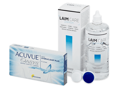 Acuvue Oasys (6 lentillas) + Líquido Laim-Care 400 ml