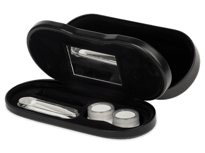 Estuche para gafas y lentillas - Negro