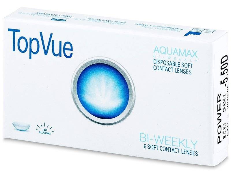 TopVue Bi-weekly (6 lentillas) - Lentillas quincenales