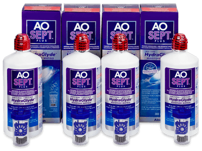 Líquido AO SEPT PLUS HydraGlyde 4 x 360 ml