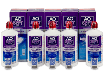 Líquido AO SEPT PLUS HydraGlyde 5x 360 ml - Este producto también está disponible en esta variación de empaque